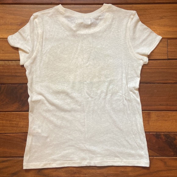 NWT Madewell Airbrushed Souvenir Graphic Lo-Fi Shrunken Tee XS - Picture 5 of 9